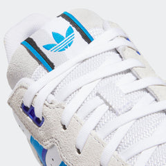 Adidas Tekkira Cup Skateboard Shoe - White/Brilliant Blue/Lucid Blue