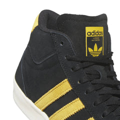 Adidas Superskate Skateboard Shoes - Core Black/Preloved Yellow/Off White