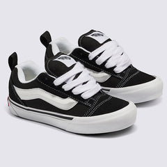 Vans Kids Knu Skool Shoe - Black/True White