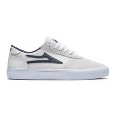 Lakai Manchester Skateboard Shoe - White/Navy