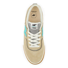 New Balance Numeric Jamie Foy 306 Skateboard Shoe - Tan/Turquoise