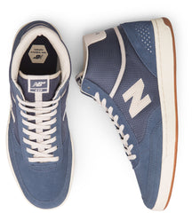 New Balance Numeric 440 High Skateboard Shoe - Slate Blue/White