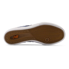 New Balance Numeric 574 Vulc Skateboard Shoe - Blue/White