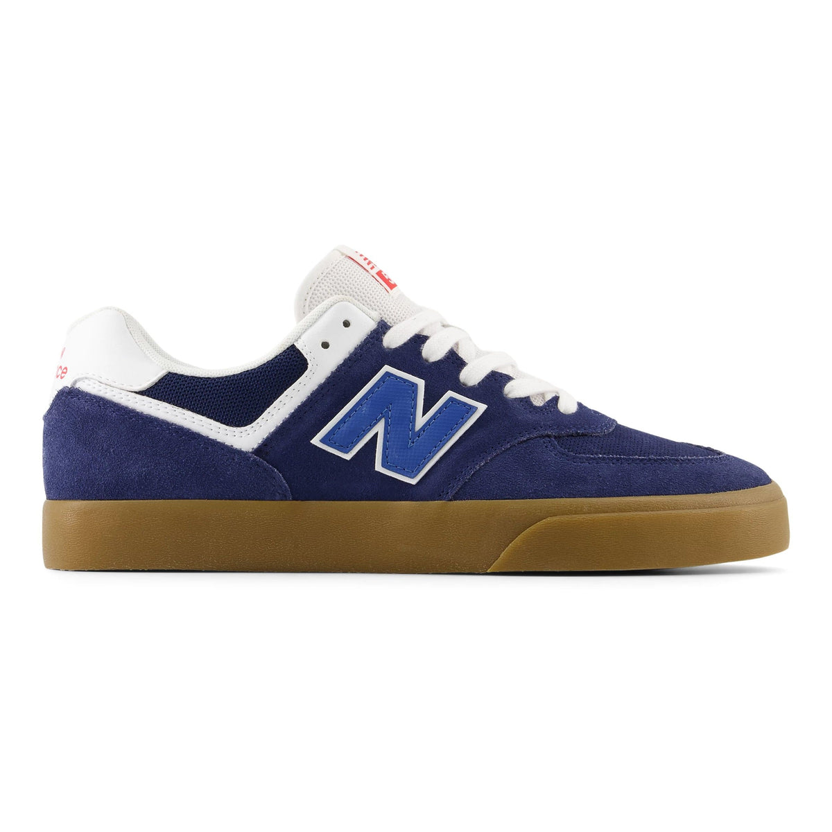 New Balance Numeric 574 Vulc Wide Skateboard Shoe - Navy/Gum