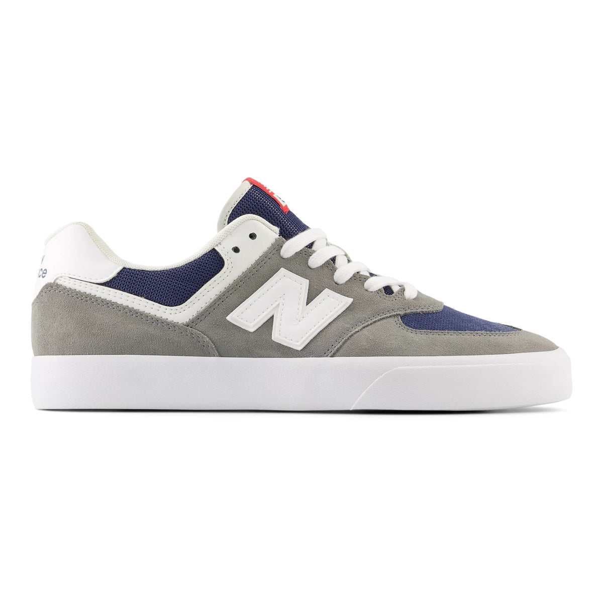 New Balance Numeric 574 Vulc Skateboard Shoe - Grey/White