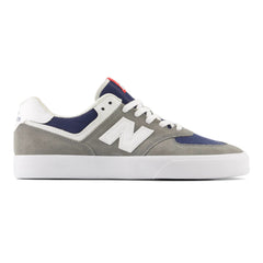 New Balance Numeric 574 Vulc Skateboard Shoe - Grey/White