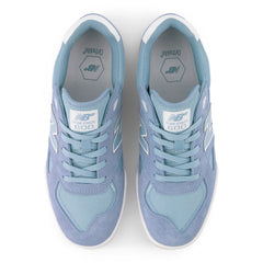 New Balance Numeric 600 Tom Knox Skateboard Shoe - Baby Blue/White