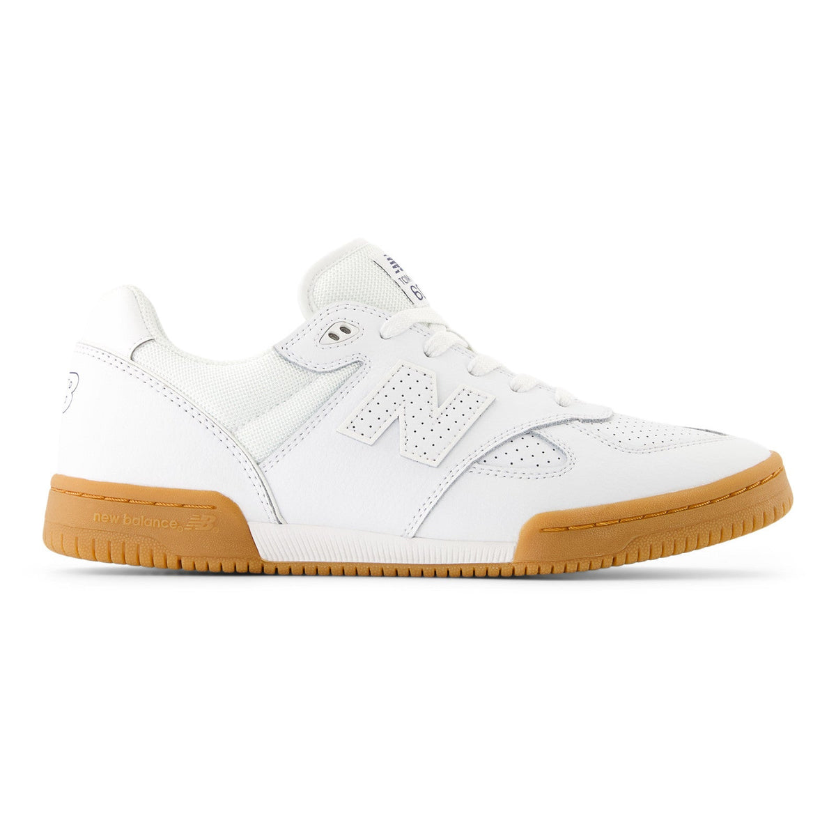 New Balance Numeric 600 Tom Knox Skateboard Shoe - White/Gum
