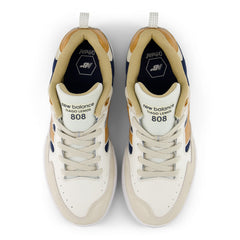 New Balance Numeric 808 Lite Tiago Lemos Skateboard Shoe - Sea Salt/Navy