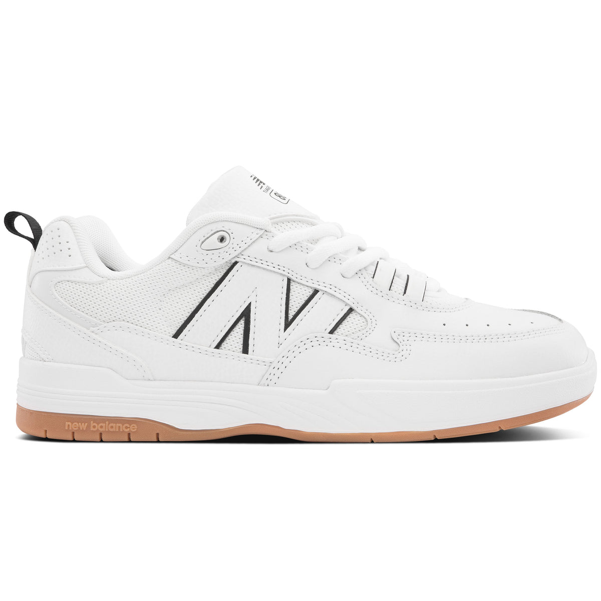 New Balance Numeric 808 Tiago Lemos Skateboard Shoe - White/Black