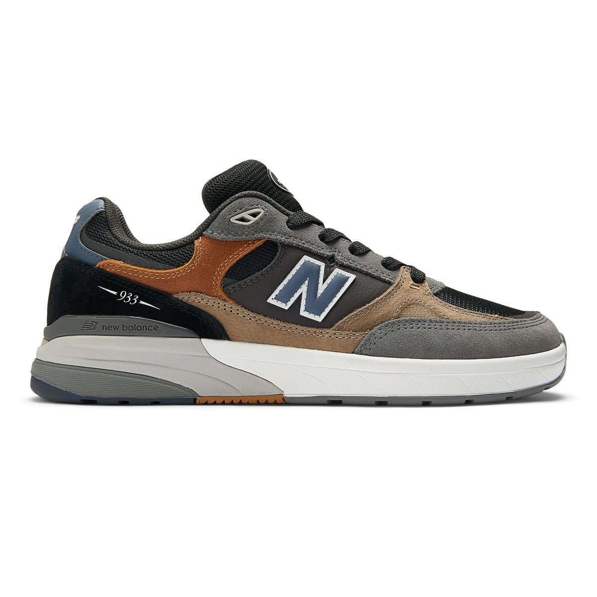 New Balance Numeric Reynolds 933 Skateboard Shoe - Tan/Grey