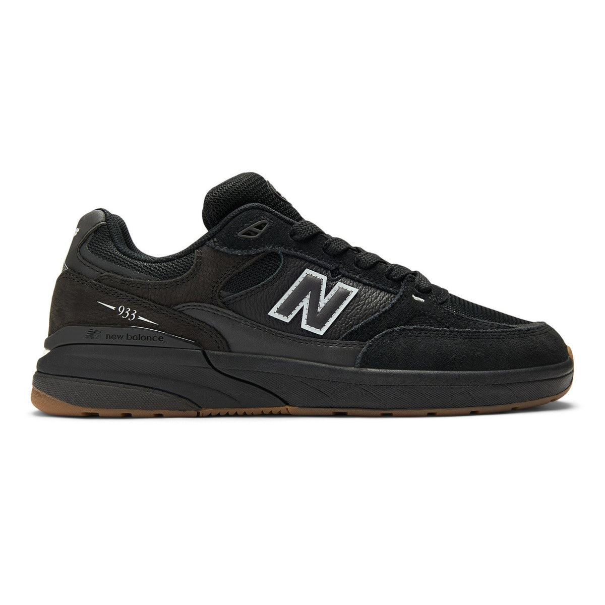 New Balance Numeric Reynolds 933 Skateboard Shoe - Black/Black