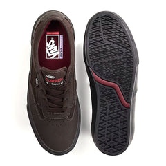 Vans Skate Curren Caples Skateboard Shoe - Dark Brown