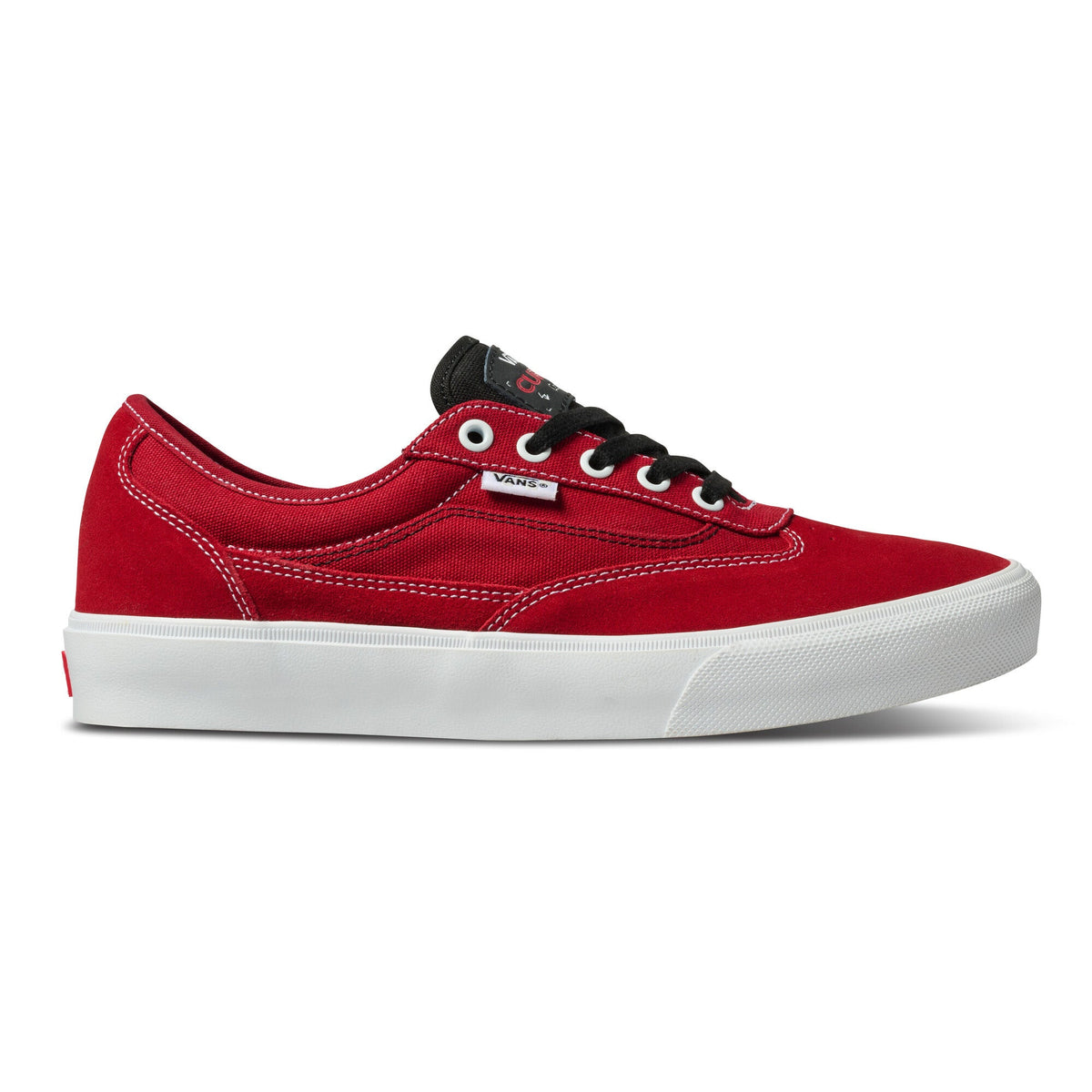 Vans Skate Curren Caples Skateboard Shoe - Red/White
