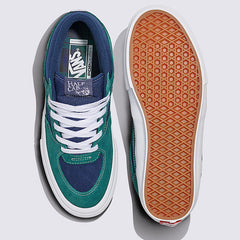 Vans Skate Half Cab Skateboard Shoe - Tartan Blue/Green