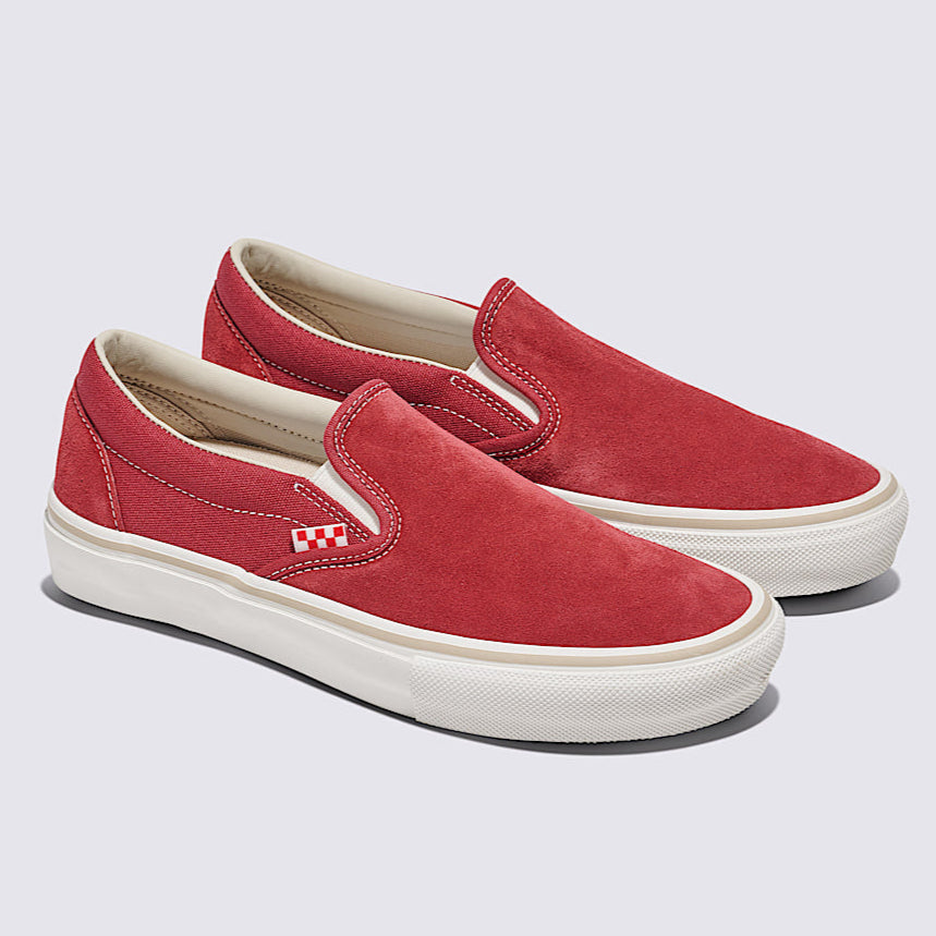 Vans Skate Slip-On Skateboard Shoe - Sun-Dried Tomato