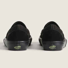 Vans Skate Slip-On Skateboard Shoe - Black/Black/Olive