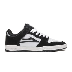 Lakai Telford Low Skateboard Shoe - Black/White