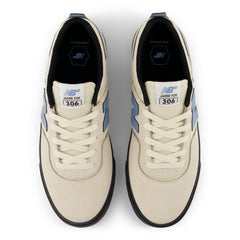 New Balance Numeric Jamie Foy 306 Skateboard Shoe - Sea Salt/Light Blue