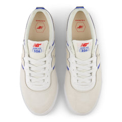 New Balance Numeric Jamie Foy 306 Skateboard Shoe - White/Royal