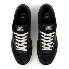 New Balance Numeric 440v2 Wide Skateboard Shoe - Black/Sea Salt