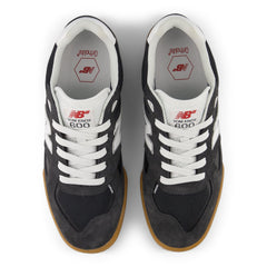 New Balance Numeric 600 Tom Knox Skateboard Shoe - Dark Grey/White