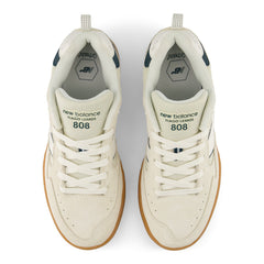 New Balance Numeric 808 Lite Tiago Lemos Skateboard Shoe - Sea Salt/Green