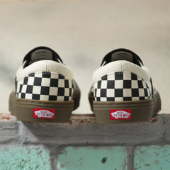 Vans Checkerboard BMX Slip-On Shoe - Black/Dark Gum