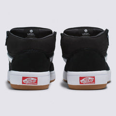Vans Zahba Mid Skateboard Shoe - Black/White