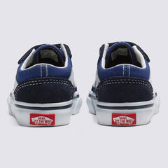 Vans Toddler Old Skool V Skateboard Shoe - Navy