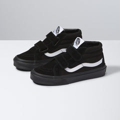 Vans Kids SK8-Mid Reissue V Skateboard Shoes - Black/Black