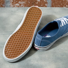Vans Skate Authentic Skateboard Shoe - Moonlight Blue/True White