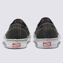 Vans Suede Skate Authentic Skateboard Shoe - Dark Grey/White