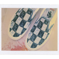 Vans Skate Slip-On Skateboard Shoe - (Daniel Johnston)Raven