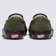 Vans Skate Slip-On Skateboard Shoe - Black/Grape Leaf
