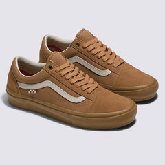 Vans Skate Old Skool Skateboard Shoe - Light Brown/Gum