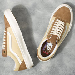 Vans Skate Old Skool Skateboard Shoe - (Nubuck/Canvas)Brown