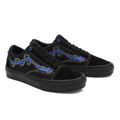 Vans Breanna Geering Skate Old Skool Skateboard Shoe - Blue/Black