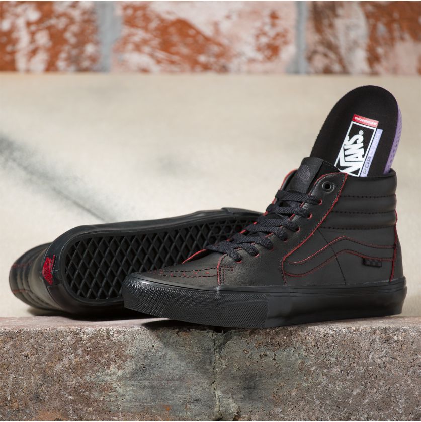 Vans Skate SK8-Hi Wearaway Skateboard Shoe - Hot Sauce
