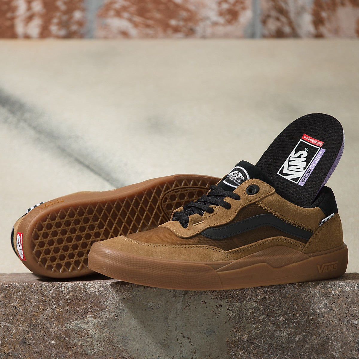Vans Wayvee Skateboard Shoe - Tobacco Brown