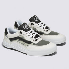 Vans Wayvee Leather Skateboard Shoe - True White/Black