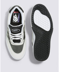 Vans Wayvee Leather Skateboard Shoe - True White/Black