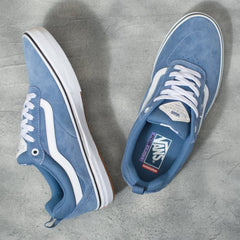 Vans Kyle Walker Skateboard Shoe - Moonlight Blue/True White