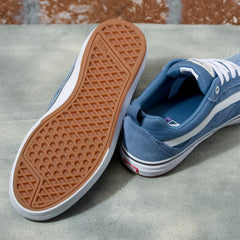 Vans Kyle Walker Skateboard Shoe - Moonlight Blue/True White