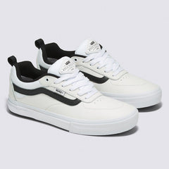 Vans Kyle Walker Leather Skateboard Shoe - True White/Black