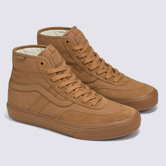 Vans Gilbert Crockett High Skateboard Shoe - Brown/Gum
