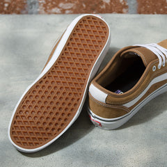 Vans Chukka Low Sidestripe Skateboard Shoe - Tobacco Brown