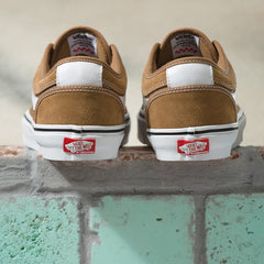 Vans Chukka Low Sidestripe Skateboard Shoe - Tobacco Brown