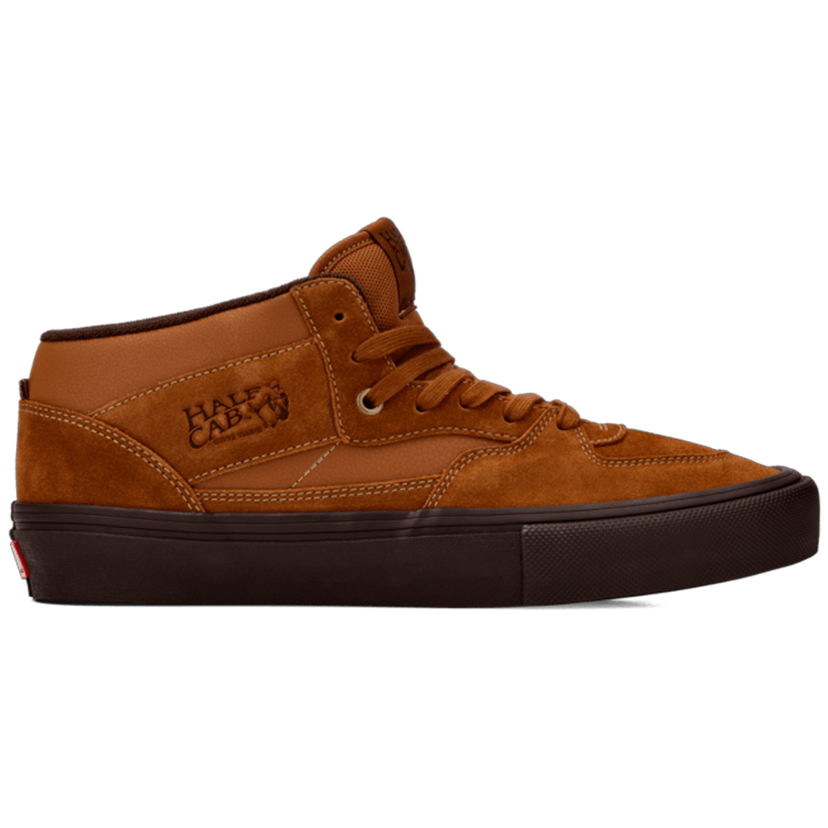 Vans Skate Half Cab Skateboard Shoe - Golden Brown/Gum