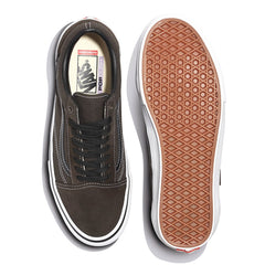 Vans Skate Old Skool Skateboard Shoe - Chocolate/White